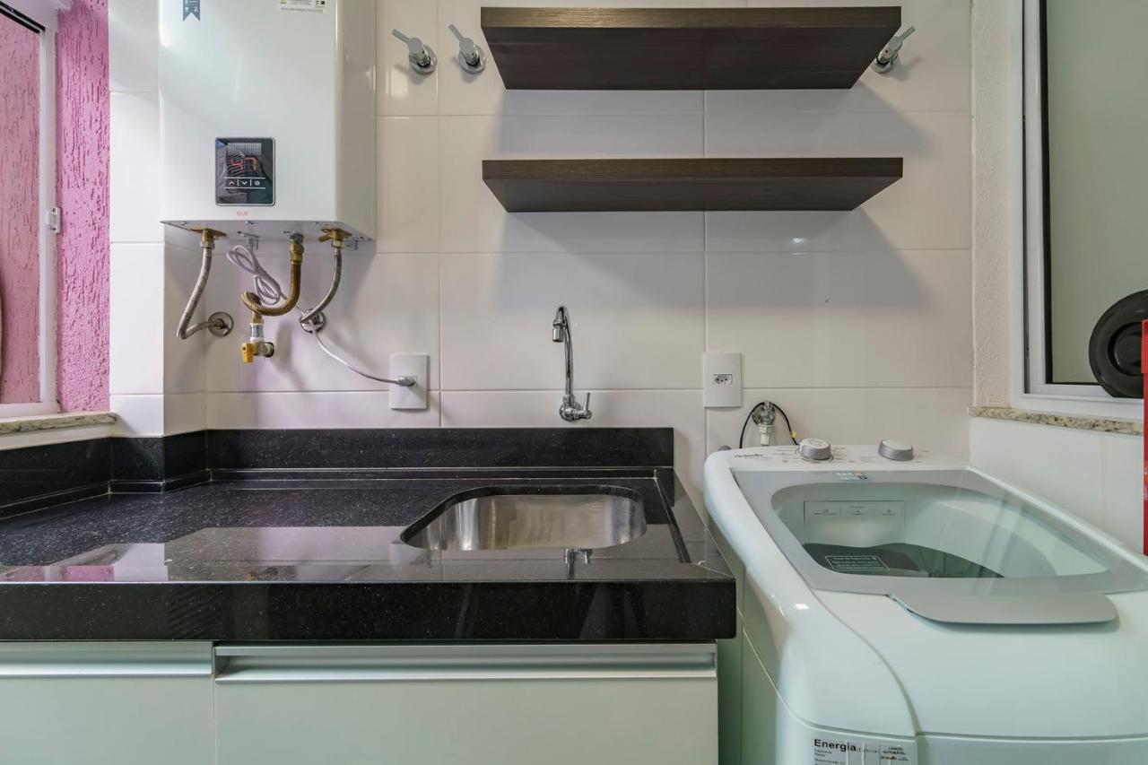 Aluguel Apartamento 2 Quartos Com Piscina Bombinhas Exterior foto